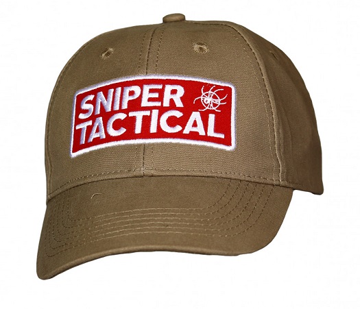 Sniper Tactical Recon Rec Khaki Peak Cap – Target Line